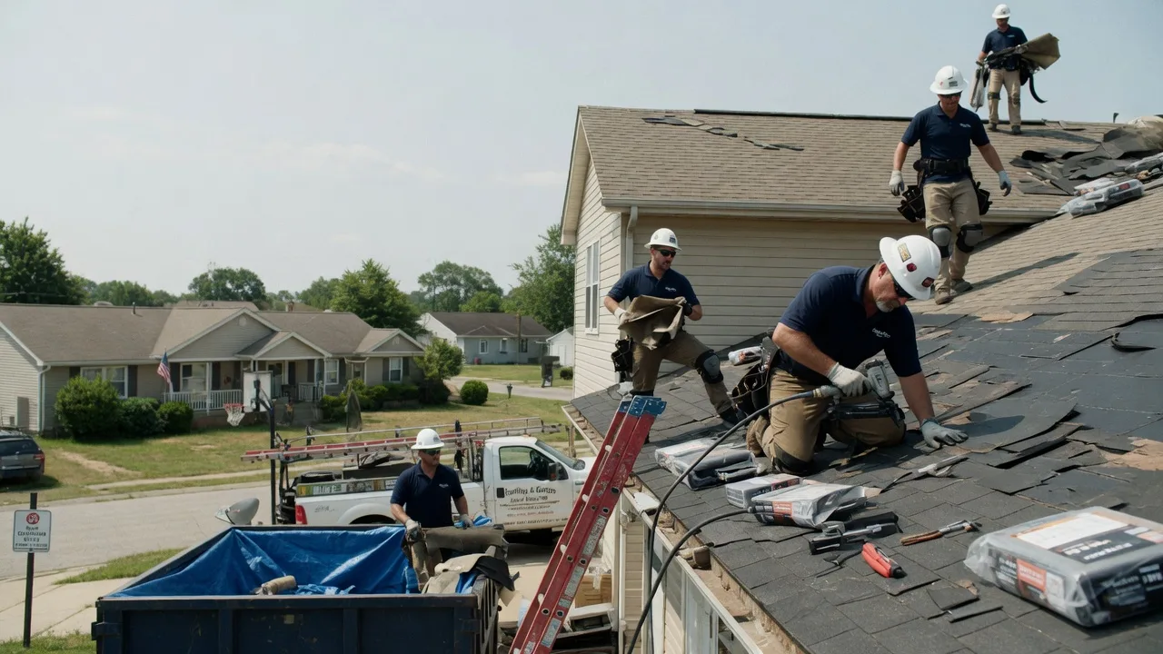 Roof Replacement in Hudgins, VA near me